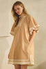 Sun Washed Border Dress