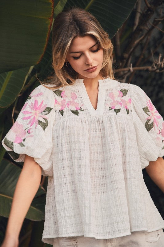 Golden Prairie Puff Top