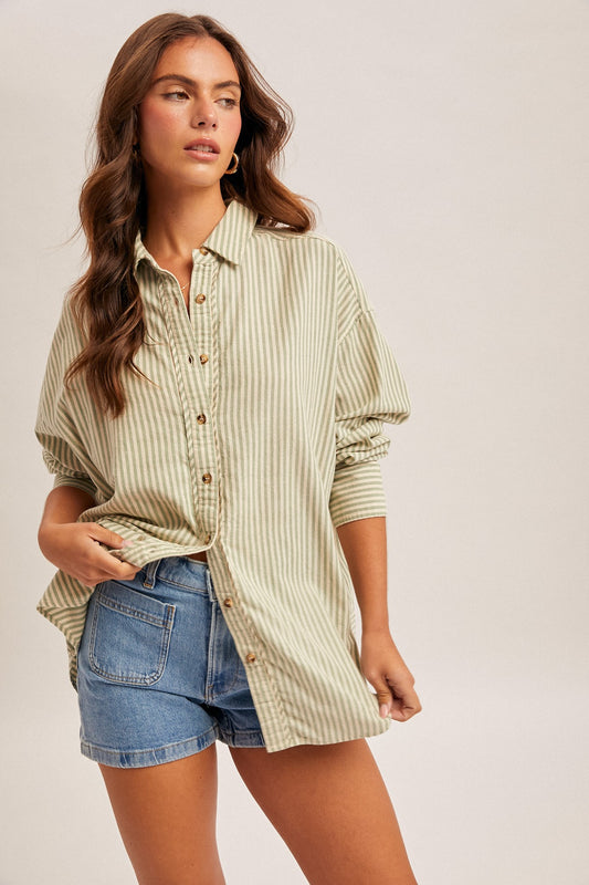 Weekender Wave Button Up