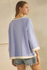 Seabreeze Raglan Henley Top