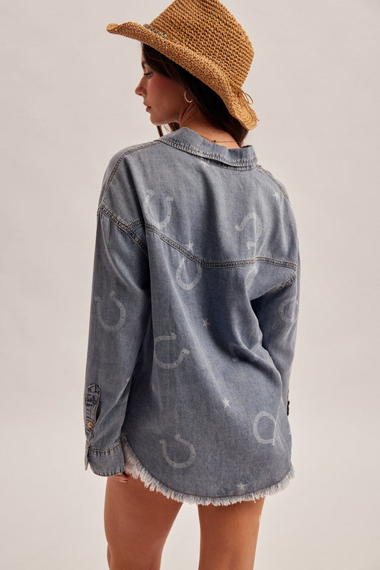 Lucky Charm Button-Down