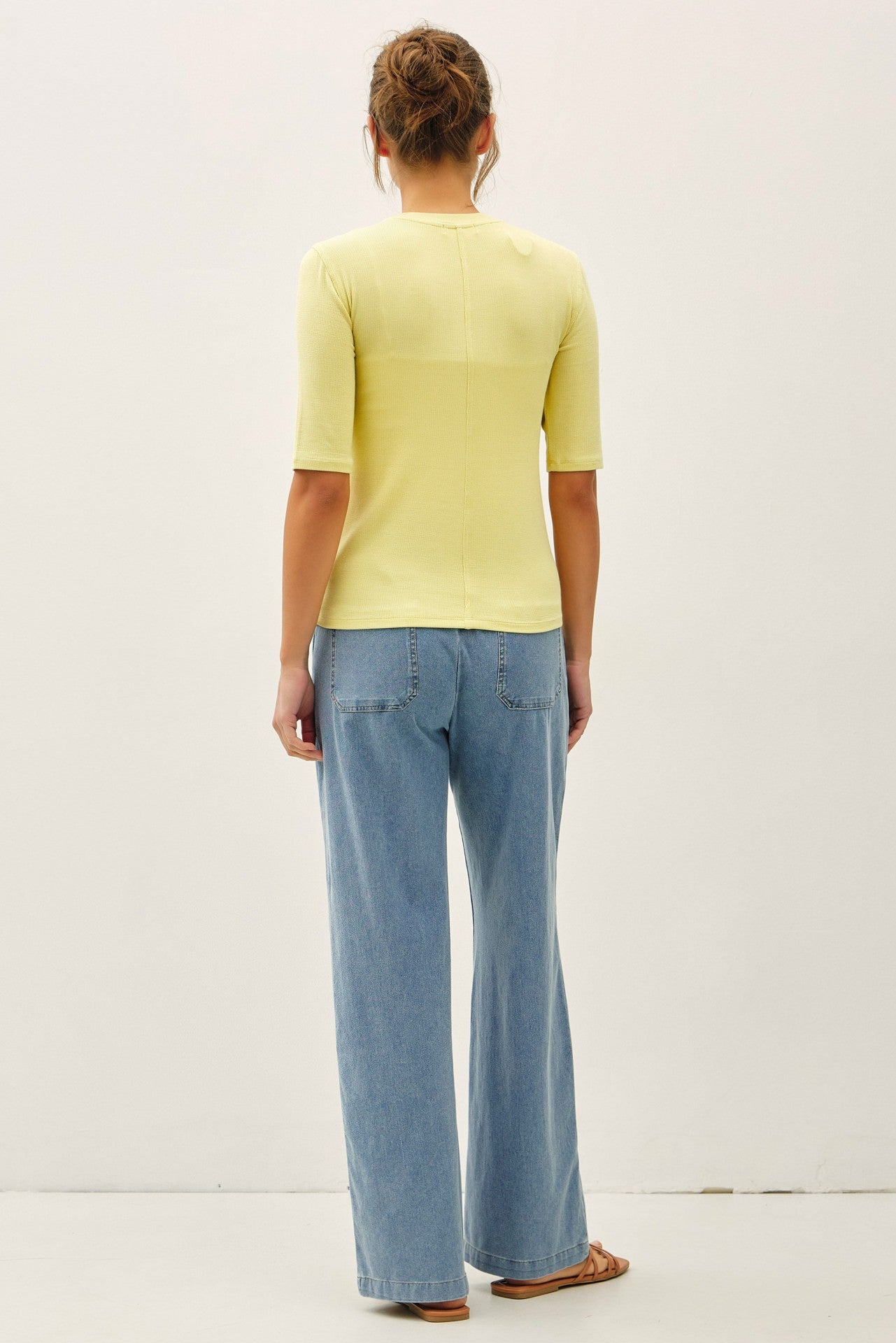 Classic Fit Half Sleeve Top