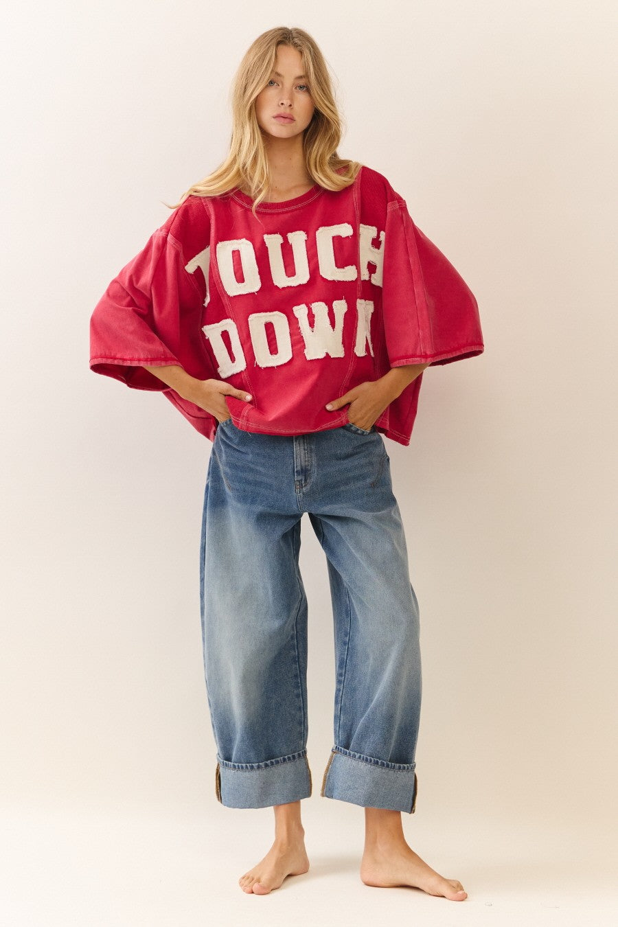 Downtown Drift Barrel Jeans