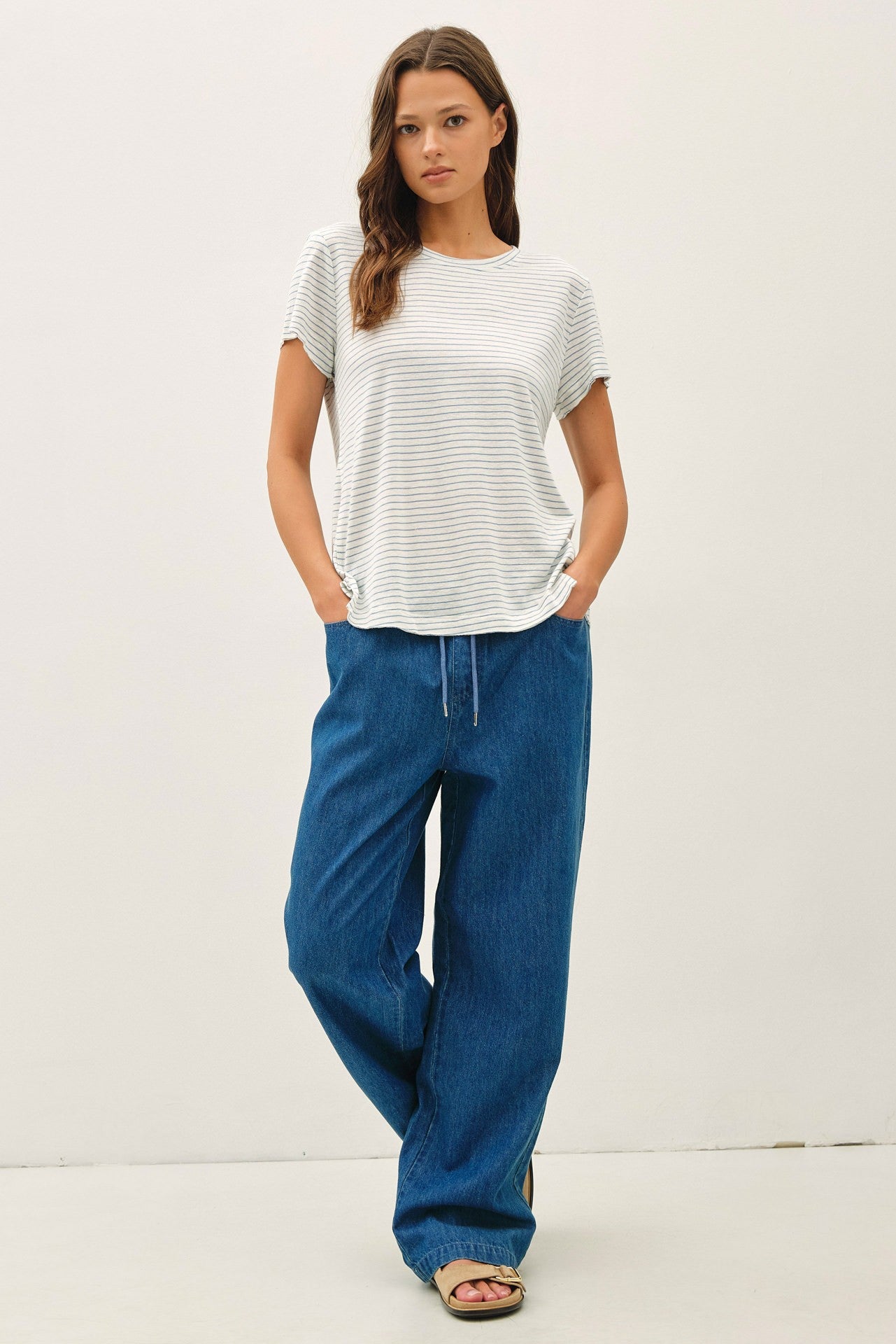 Driftwood Stripe Tee
