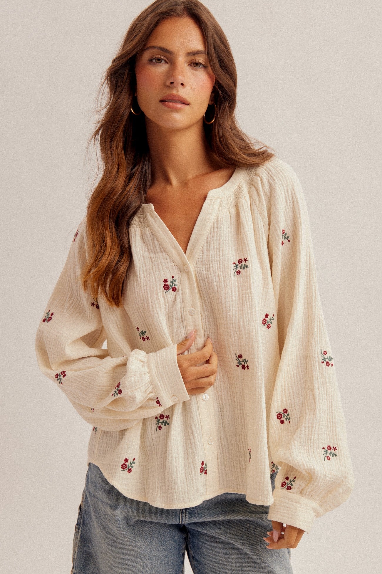 Fields of Flowers Blouse