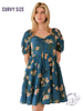 Curvy Peace Around Us Short Dress