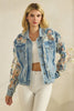 Wildflower Drift Denim Jacket