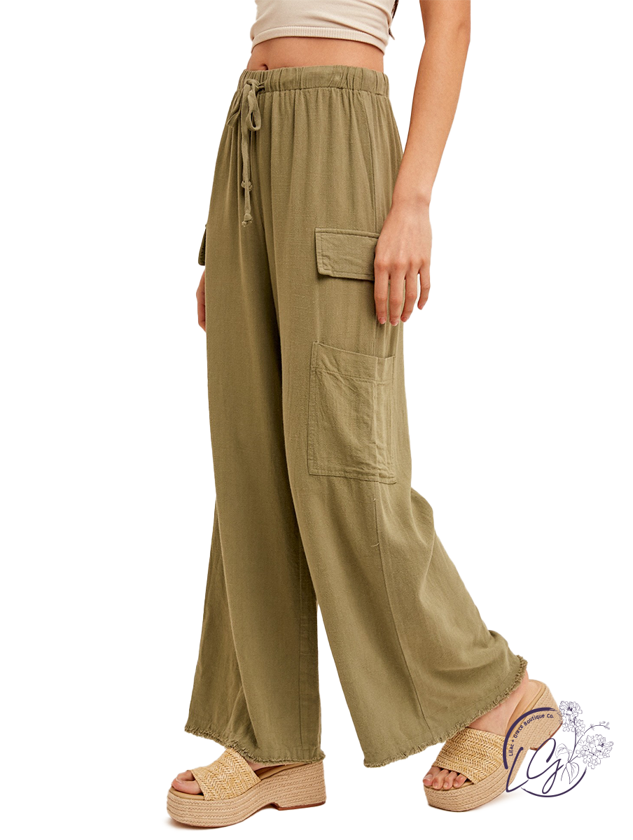 Cityscape Chic Cargo Trousers