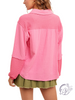 Colorful Urban Hem Top