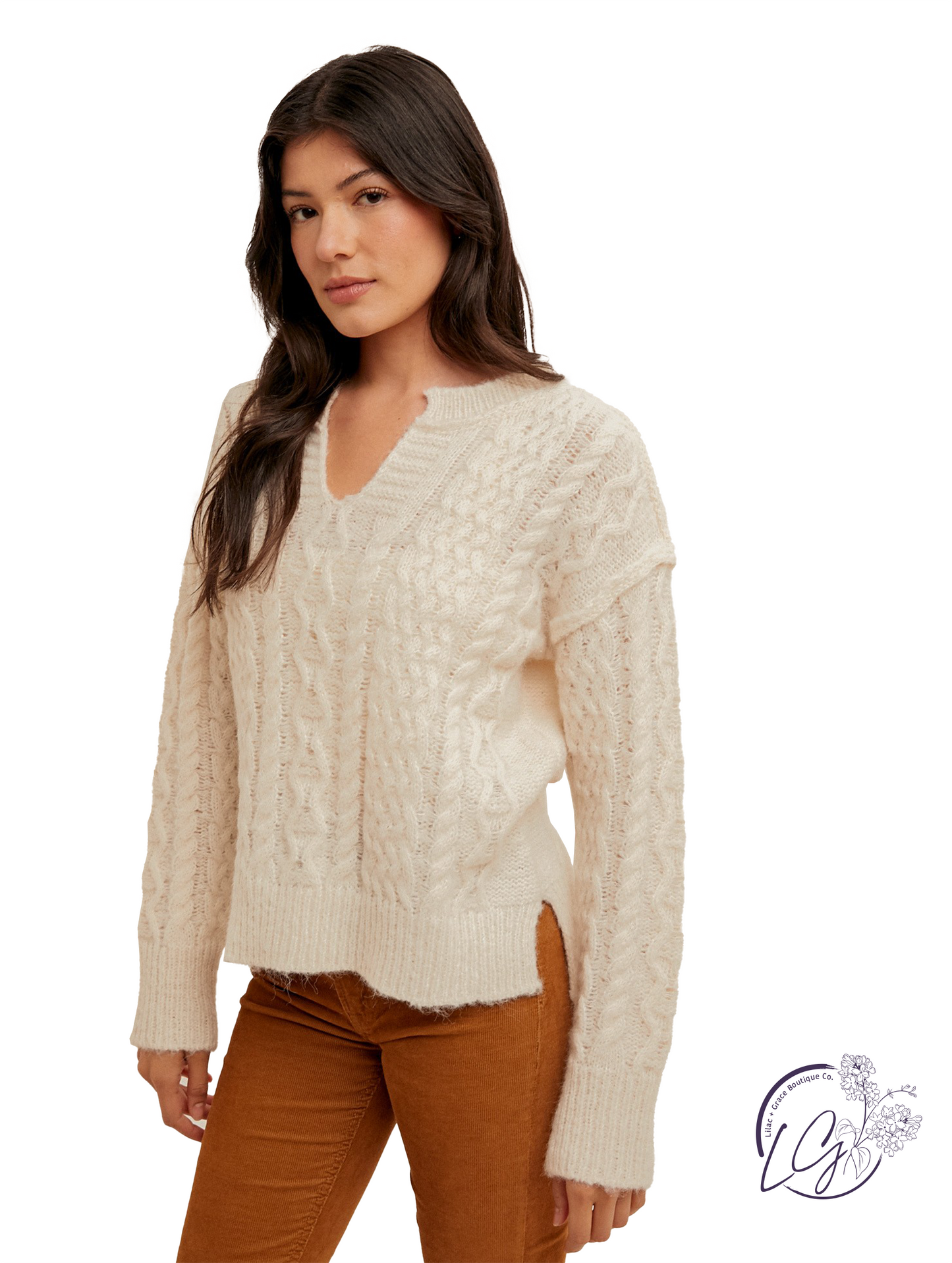 Notch Waves Pullover