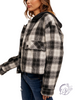 Harmony Plaid Crop Jacket