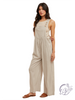 Charged Silence Linen Overalls