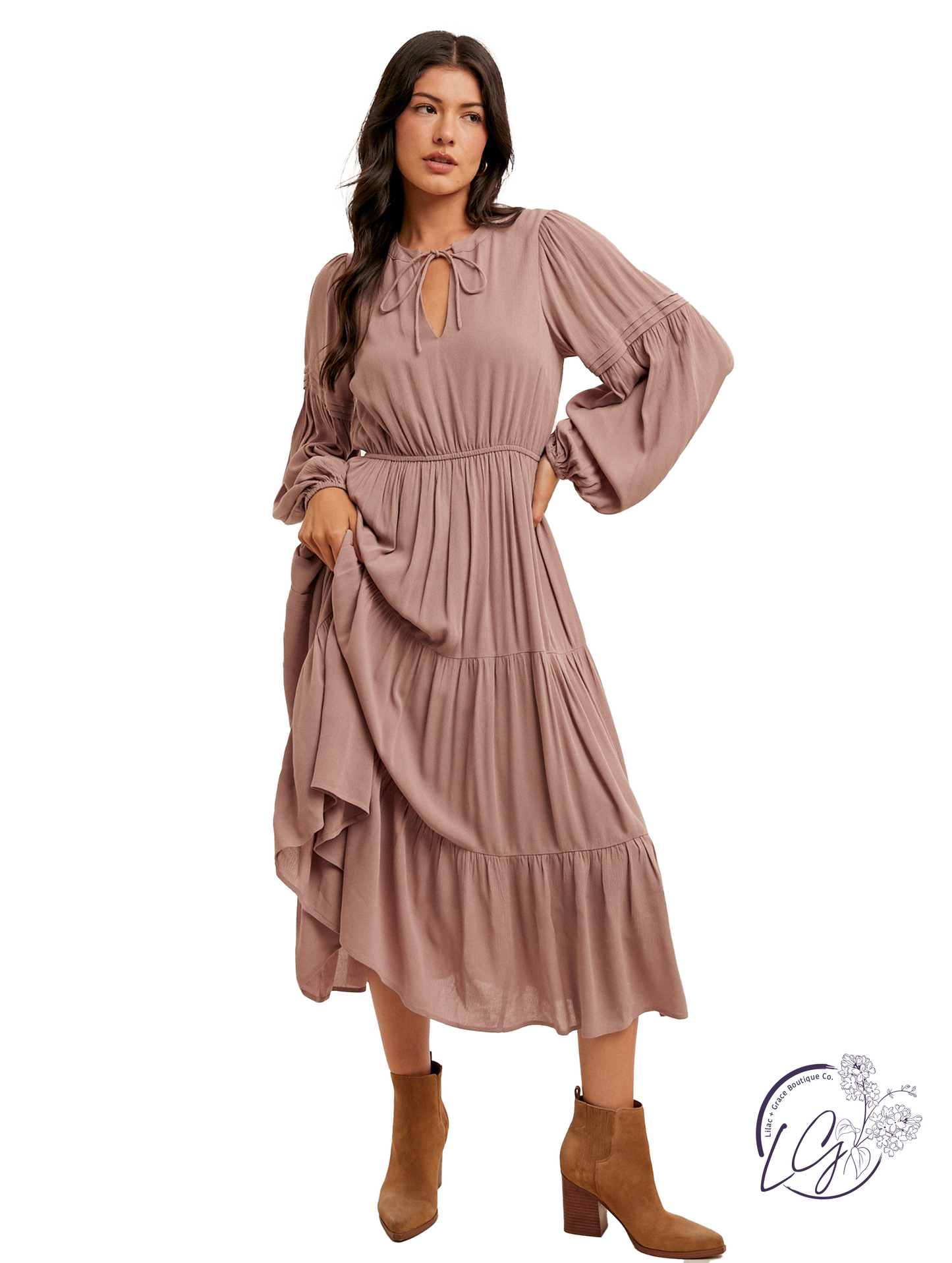 Gypsy Heart Midi Dress