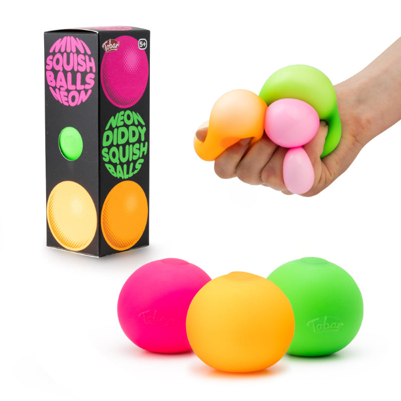 Scrunchems Mini Neon Squish Balls