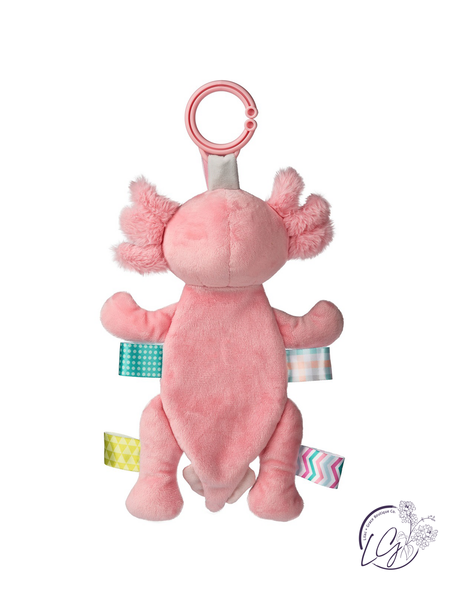 Taggies Lizzy & Fizzy Axolotl Crinkle – 9″