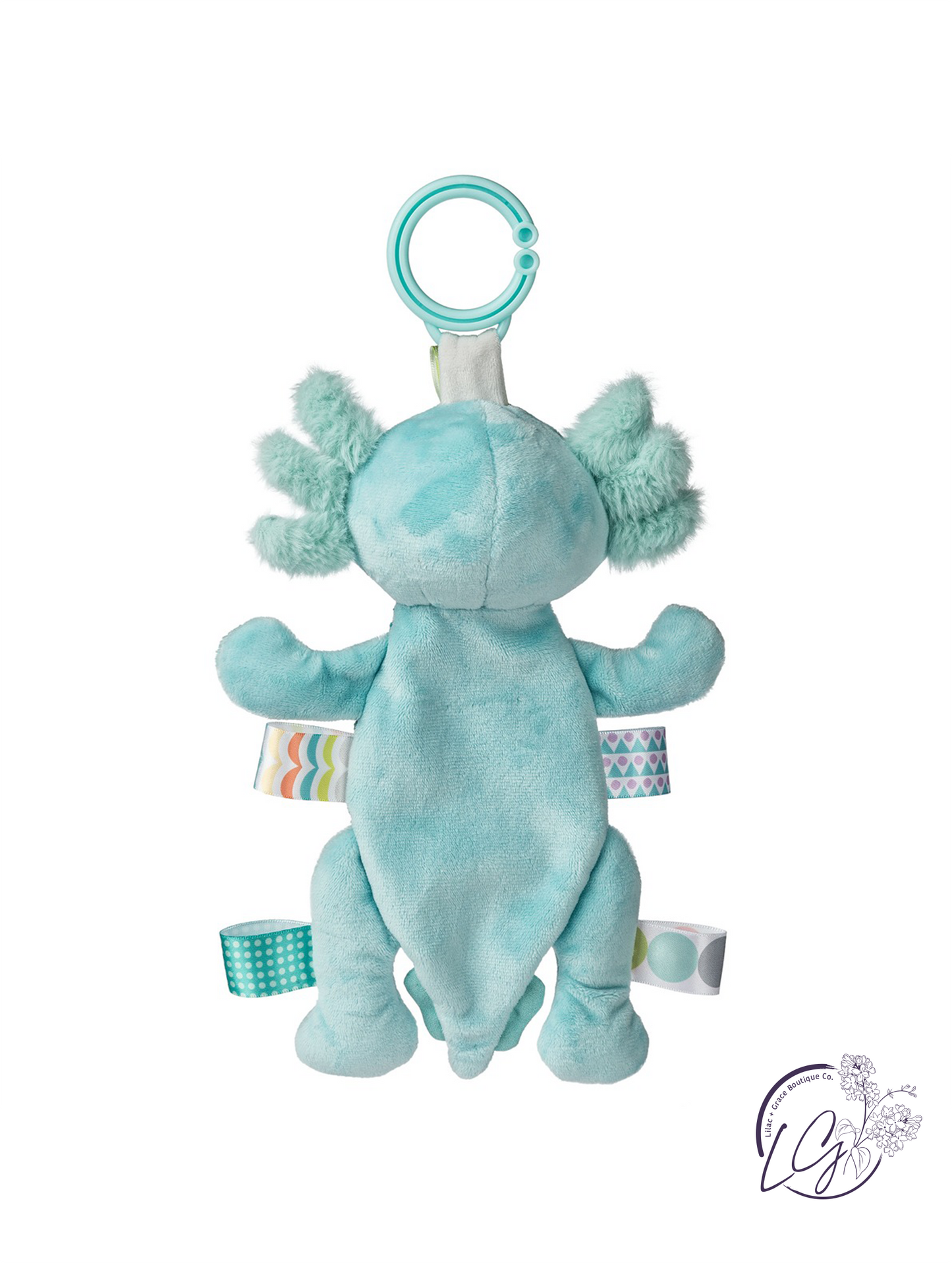 Taggies Lizzy & Fizzy Axolotl Crinkle – 9″