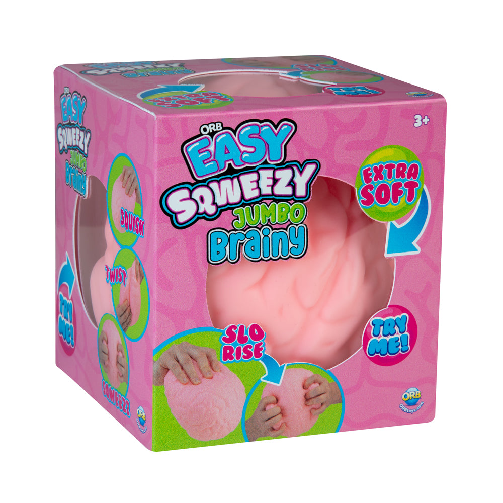 Easy Sqweezy Jumbo Brainy Squishy