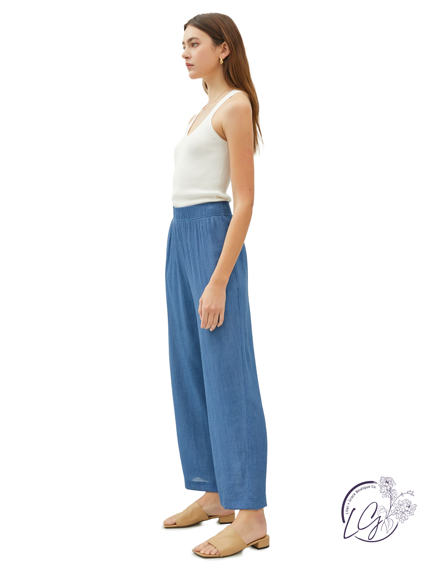 High-Waisted Breezy Bliss Pants