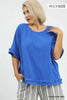 Curvy Coastal Fringe Blouse