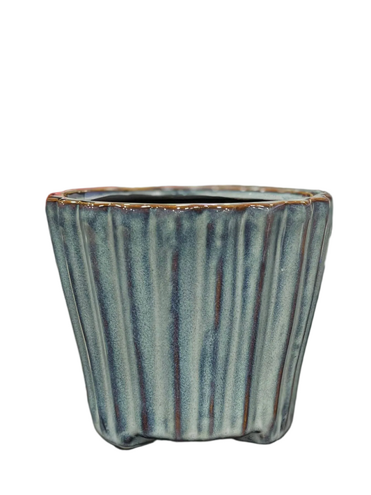 Petite Pedestal Ceramic Planter