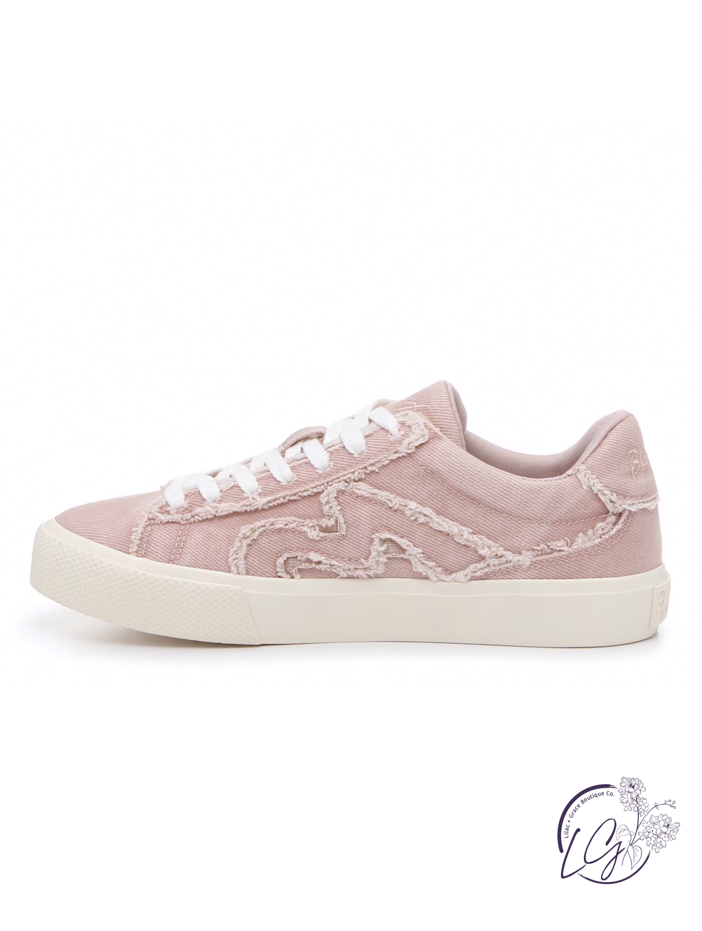 Blowfish Vaporize Sneakers in Pink Denim