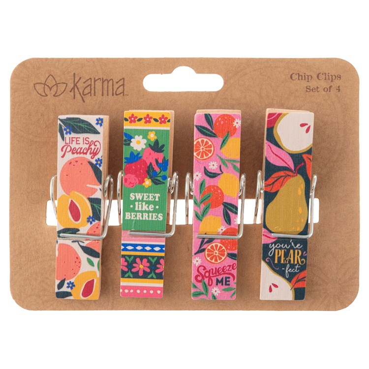 Colorful Assorted Chip Clips
