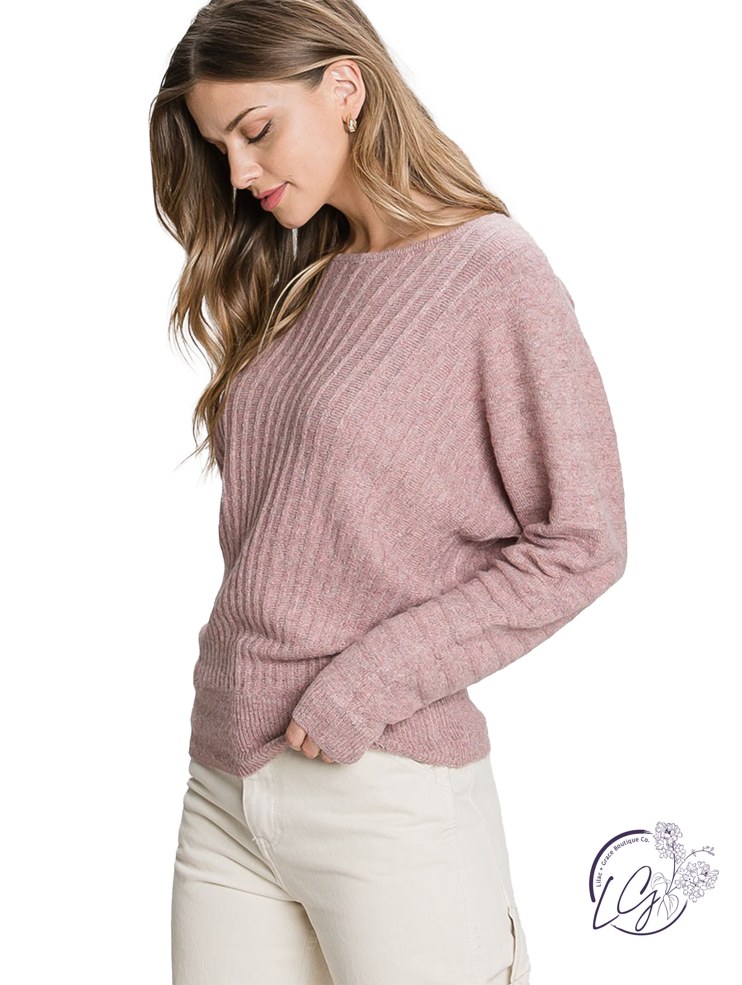 Owning The Moment Ribbed Sweater