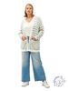 Curvy Linen In Sunlight Cardigan