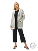 Curvy Linen In Sunlight Cardigan