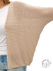 Curvy Bubbles And Blush Cardigan
