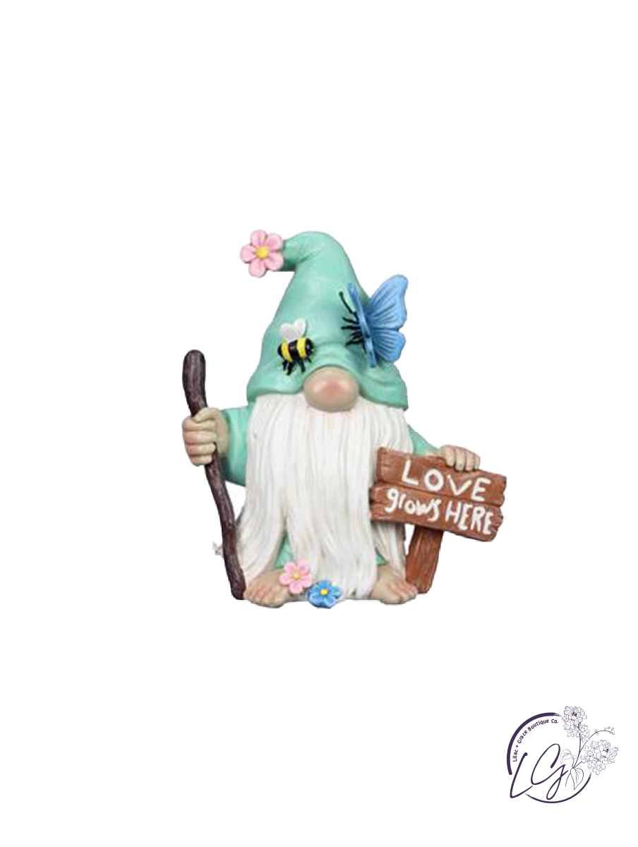 Resin Garden Welcome Garden Gnome Figurine