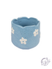 Petalware Ceramic Floral Planter with Drainage