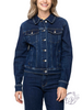 Mae Classic Dark Denim Jacket By Judy Blue