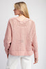 Curvy Daisy Crochet Cardigan