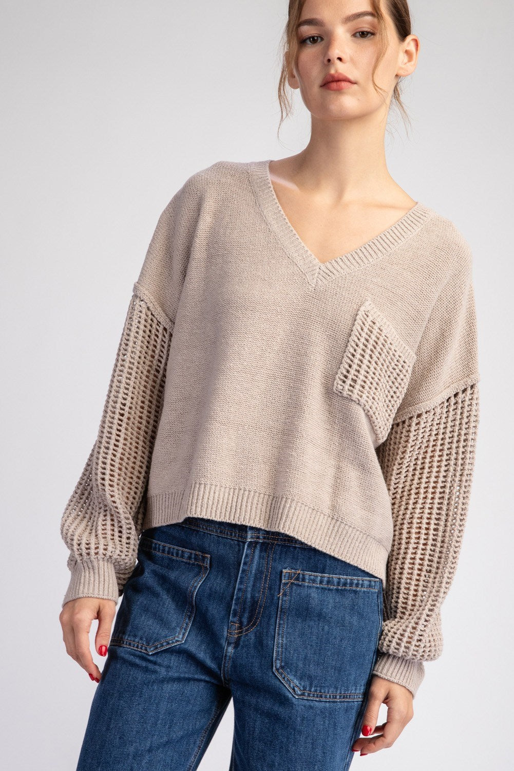 Curvy Honey Sweater