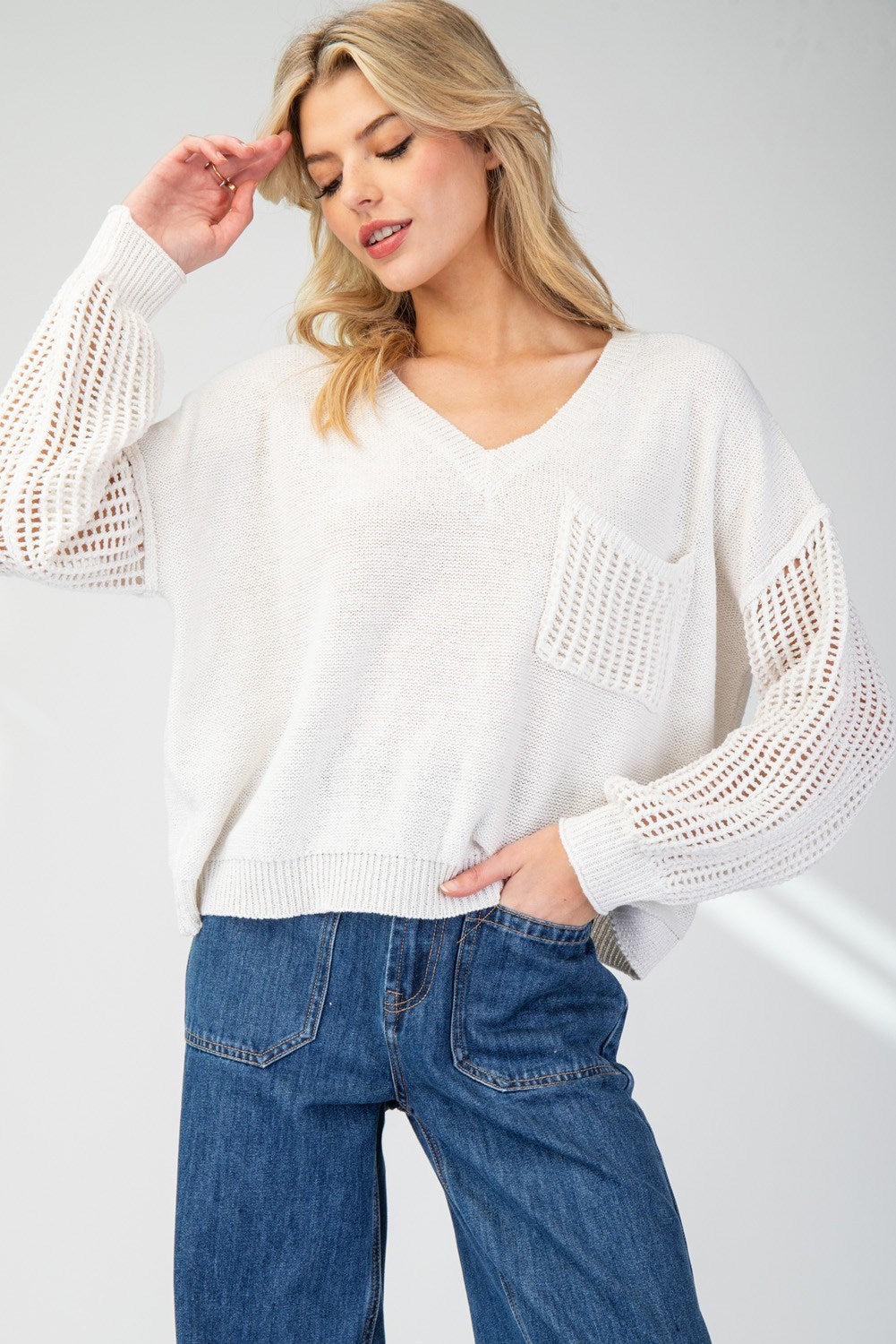 Curvy Honey Sweater