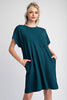 Curvy Blossom Textured Dress