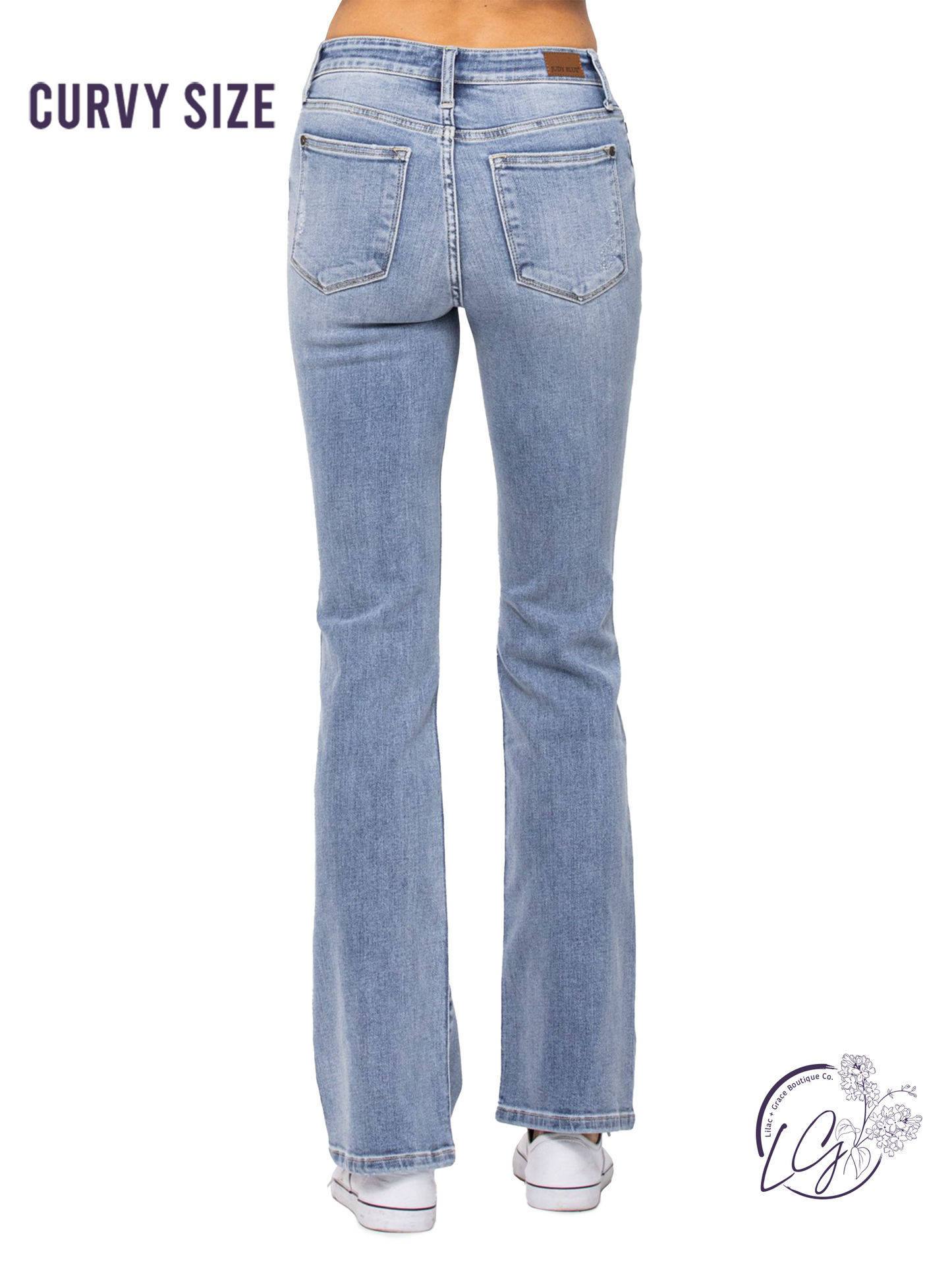 Curvy June Core Mid Rise Bootcut by Judy Blue