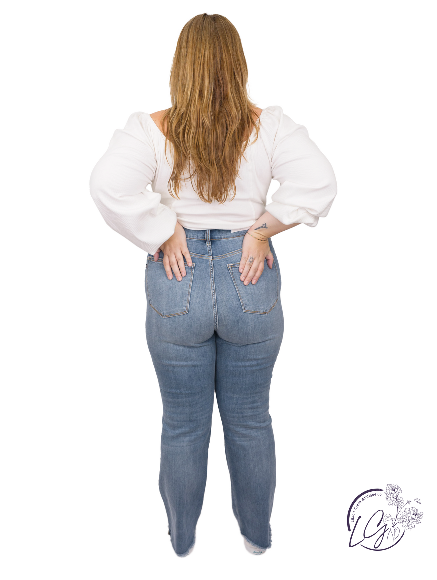 Curvy Victoria  Dad Jean Straight By Judy Blue