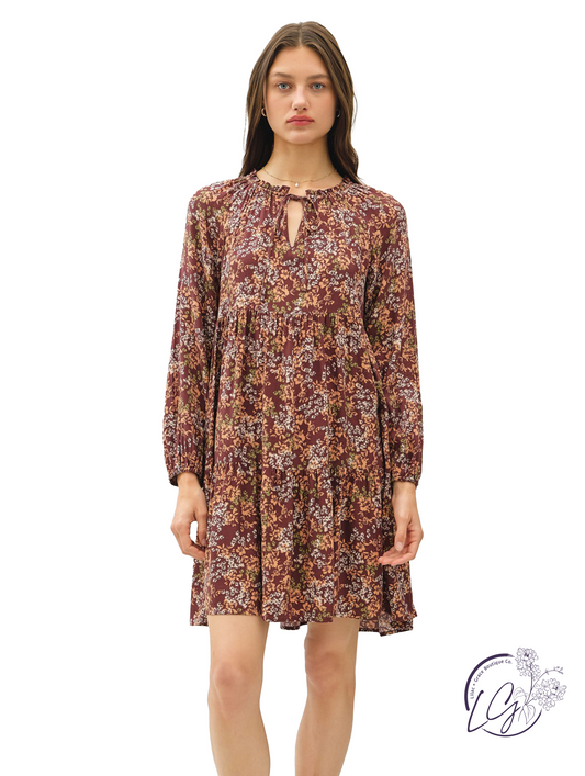 Meadow Mist Mini Dress