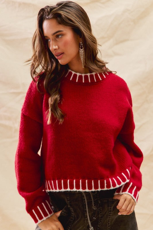 Winterberry Pullover Sweater