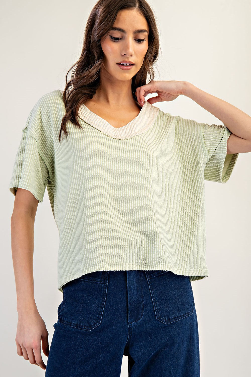 Willow V Neck Top