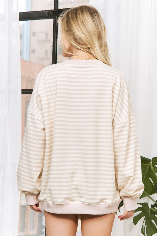 Chasing Stripes Pullover