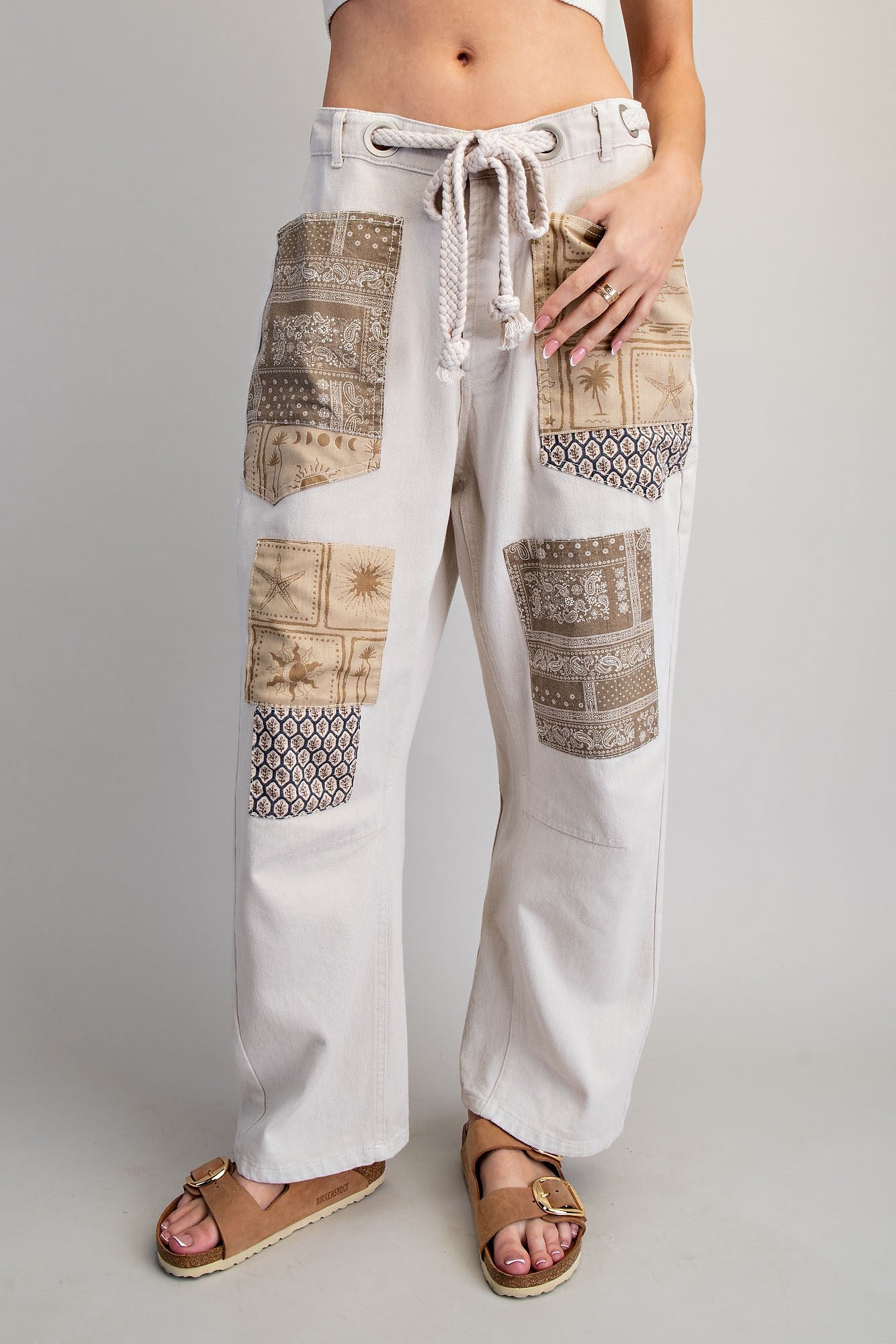 Bold Statement Patch Pants