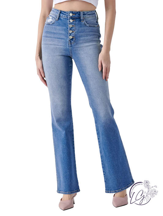 Eva High Rise Bootcut Jean by Cello