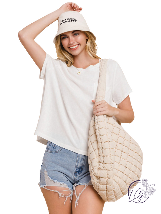 Quilted Crossbody Bag