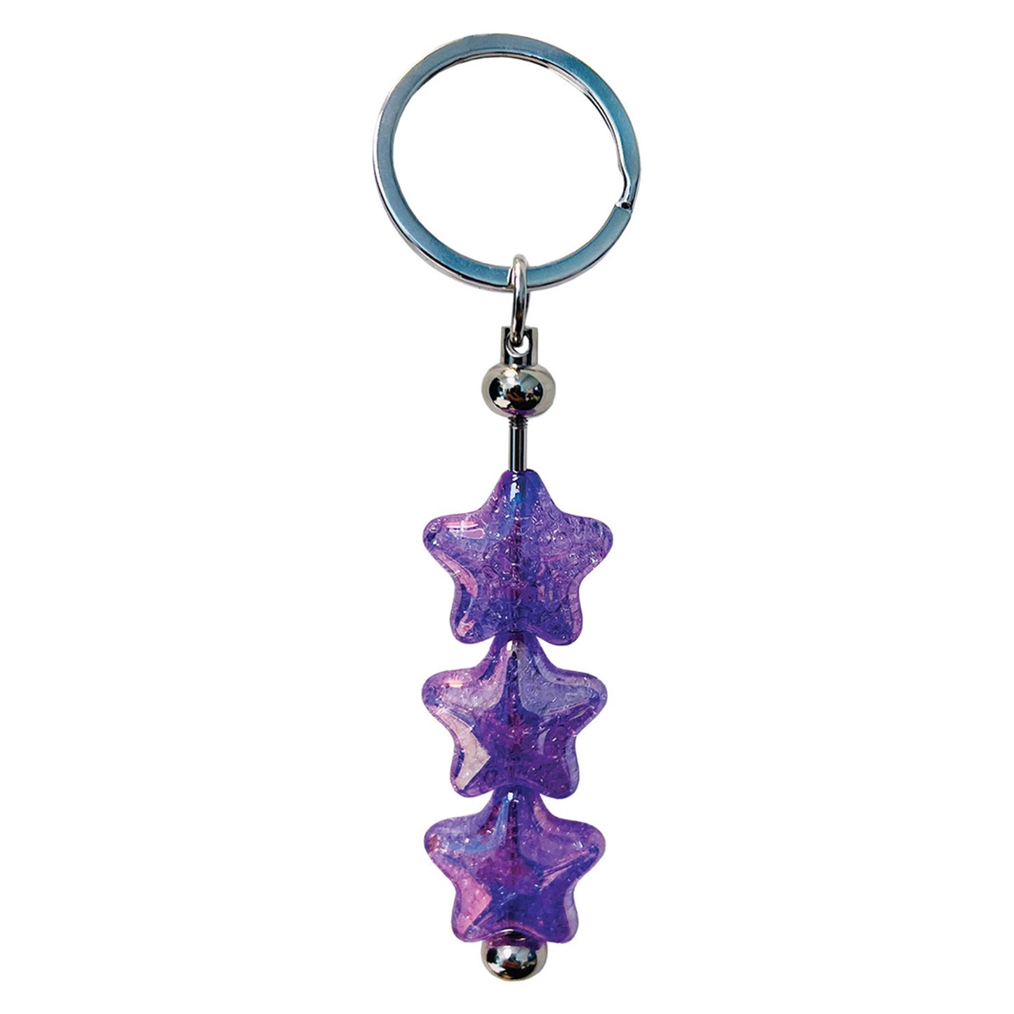 Sparkle Star Keyrings