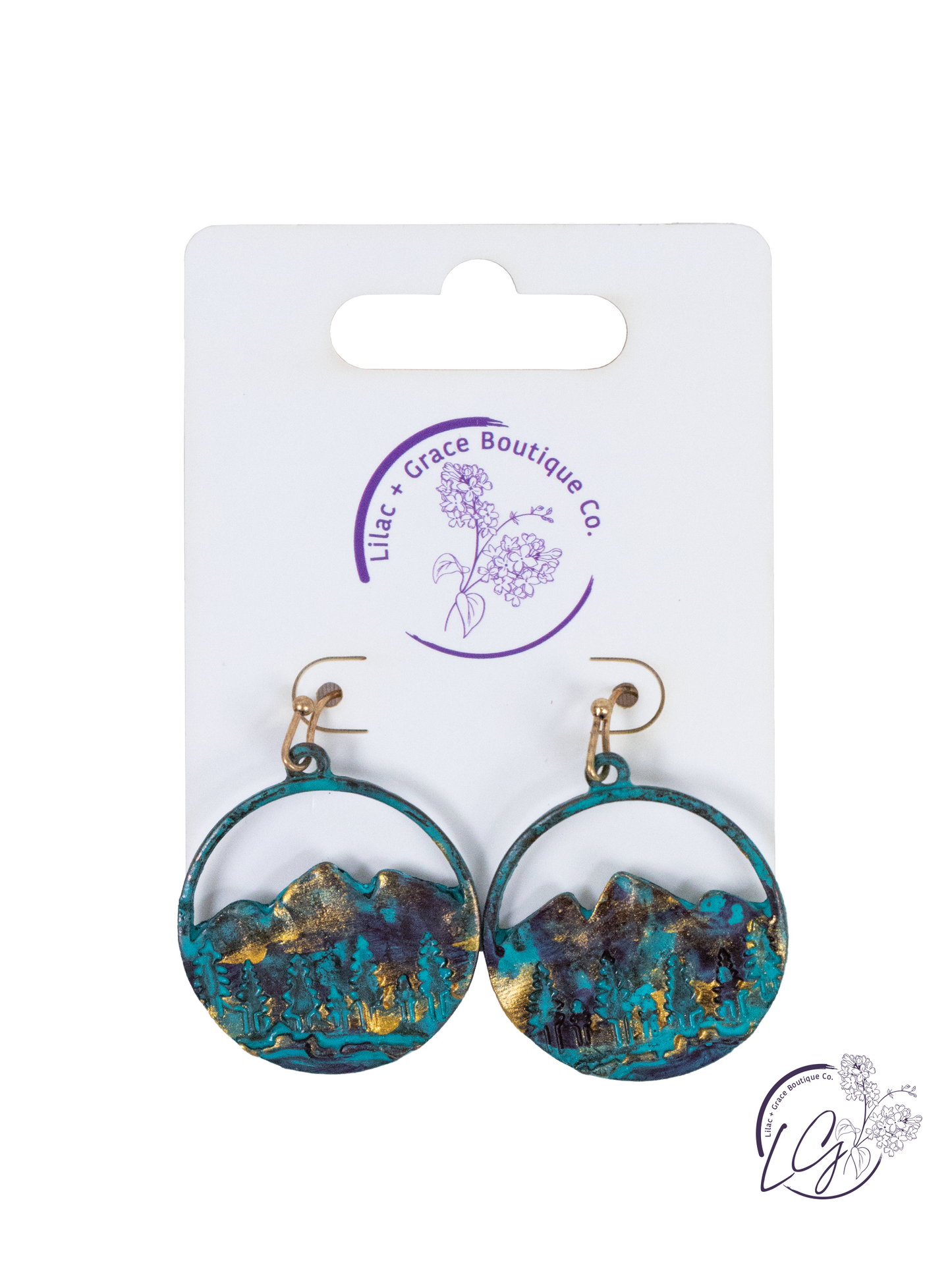 Alpine Adventure Hoop Earrings