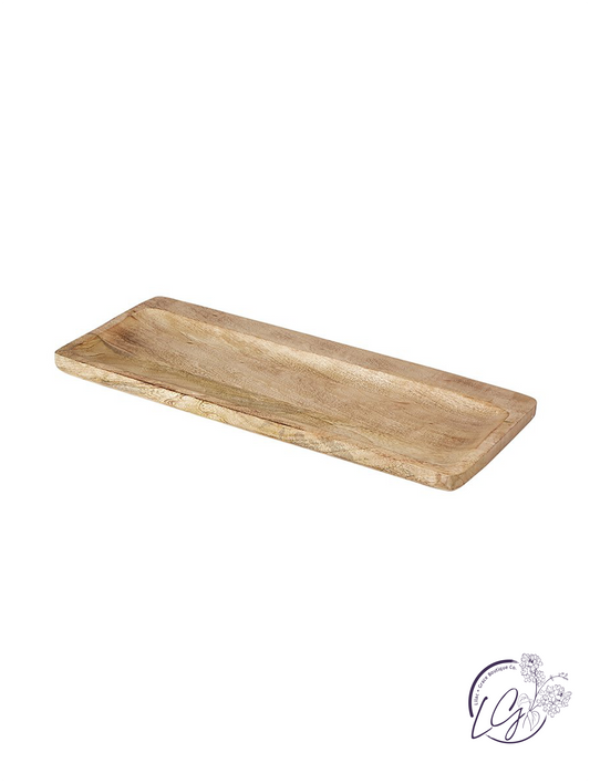 Wooden Rectangular Tray