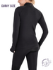 Curvy Motion Weave Jacquard Active Pullover